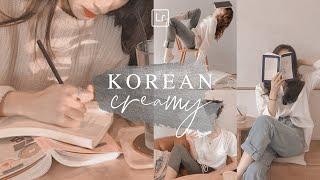 KOREAN CREAMY Lightroom Mobile Presets Free DNG  Lightroom Presets Tutorial Mobile