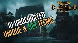 Diablo 2 10 Underrated Unique & Set Items