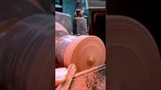 Woodturning Face cuts with a spindle gouge tool POV  #diywoodworking #woodturning #woodturningtools