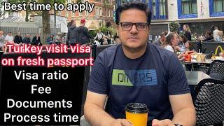 Turkey visit visa for Pakistan  on fresh passport  documents required  anatolia visa services