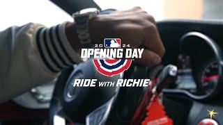 Ride Along with Richie Palacios  TAMPA BAY RAYS 2024 OPENING DAY