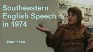 1970s vs. 2020s Southeastern English Speech