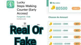 Lucky Step app Real or Fake  Lucky Step App Payment proof  Lucky Step App Withdrawal proof