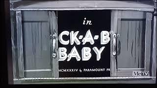 Sock A Bye Baby 1934 Opening On Metv