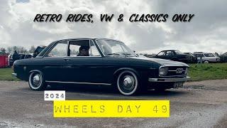 Retro Rides VWs & Classic Cars Only  Wheels Day 49