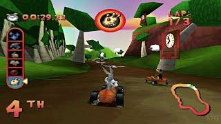 Looney Tunes Racing PS1 Gameplay HD Beetle PSX HW