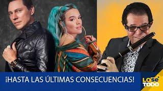 MÚSICO QUE DEMANDÓ A KAROL G NO SE QUITA Y AHORA MENCIONAN HASTA A RUBÉN BLADES