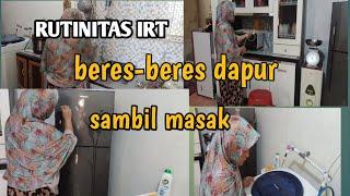 Beres-beres dapur sambil masak@rumahzalu8236