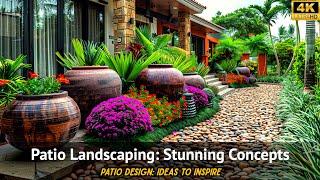 Patio Makeover Creative Concepts  Creative Patio Landscaping Concepts