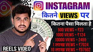 Instagram Reels Kitne Views Par Kitna Paisa Milta Hai 2024   Instagram Se Paisa Kaise Kamaye 2024