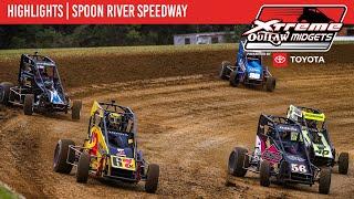 Xtreme Outlaw Midget Series Presented by Toyota  Spoon River Speedway  July 20 2024  HIGHLIGHTS