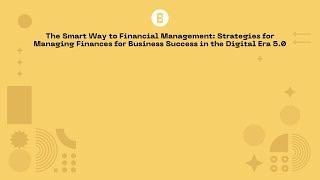 International Business Seminar The Smart Way to Financial Management