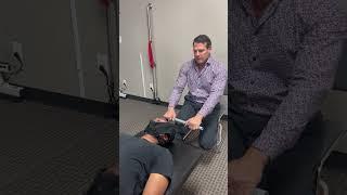 First time Y-Strap adjustment#shorts#y-strap#chiropractic#bakerchiropractic