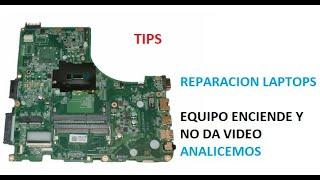 Laptop enciende y no da video-Tips #1