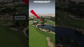 Rate the ball flight on this… #golf #gaming #golfswing