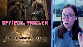 The Hunger Games The Ballad of Songbirds & Snakes Official Trailer REACTION