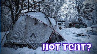 Hot Tent Camping  What is it?  Nortent Gamme 6PC