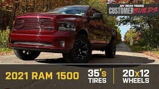 2021 RAM 1500 with Fuel Assault Wheels & 35 Tires  AmericanTrucks Customer Builds