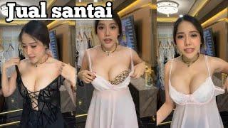 Super shopping day & try on haul beautiful girl 2023 #82