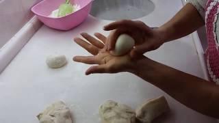 How to round the dough  Rounding method by hand  For small dough balls