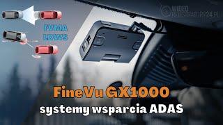 Kamera samochodowa FineVu GX1000 - systemy wsparcia ADAS