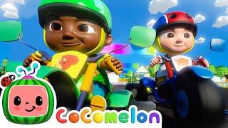 Bike Race Song  CoComelon Nursery Rhymes & Kids Songs