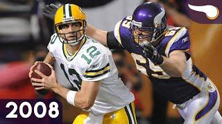 Jared Does The Safety Dance - Packers vs. Vikings Week 10 2008 Classic Highlights
