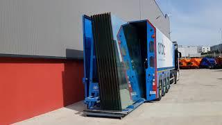 Inloader Glass Transport Semi-Trailer from trailer manufacturer. Glass inloader New Model