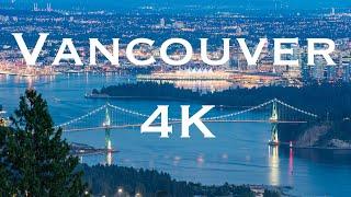 Vancouver 4K  British Columbia  West Canada  Downtown  Time-Lapse  Globe Trotter