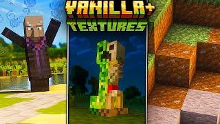 Top 100 Minecraft Vanilla+ Texture Packs For 1.20.4  2024