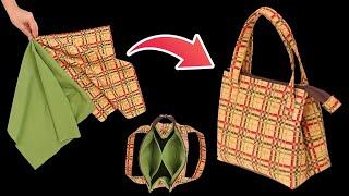 How to sew a bag a simple tutorial - DIY a bag