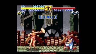 Fatal Fury 2 Super Nintendo - Longplay - Mai Shiranui  Level 8 Difficulty