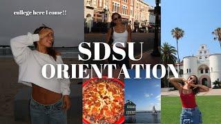 SAN DIEGO TRAVEL VLOG orientation at SDSU workouts while traveling + exploring a new city