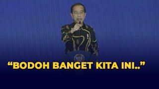 Jokowi Soal Instansi Negara Tak Pakai Produk Lokal Bodoh Banget Kita Ini