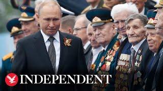 Watch again Putin attends Russias annual WWII victory parade