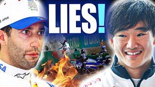 Tsunoda BRILLIANCE Outshines Ricciardos DESPERATE EXCUSES
