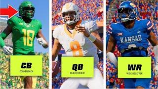 BEST POSITION AND STARS TO CHOOSE IN ROAD TO GLORY DONT MAKE THIS MISTAKE COLLEGE FOOTBALL 25