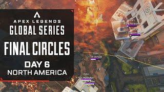 ALGS NA Final Circles  Split 2 Day 6  Bad Boys TSM Nightmare Cloud9 XSET  G2  Apex Legends