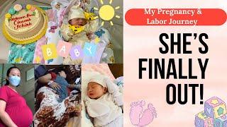 MY PREGNANCY AND LABOR JOURNEY- SHE IS FINALLY OUT  JUVELYN