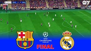 Barcelona vs Real Madrid - Ft. Mbappe Yamal  UEFA Champions League Final  FC 24 Gameplay PC