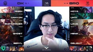 LCK Match 67 BRO vs. DK Game 2  LCK Spring 2021 W8D1 Fredit Brios vs. Damwon Gaming Kia G2