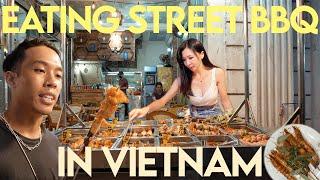 Street Food Vietnam Bbq  MOUTH WATERING SMOKEY MEAT GALORE  HO CHI MINH CITY