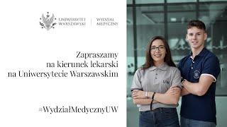Zapraszamy na kierunek lekarski na Uniwersytecie Warszawskim