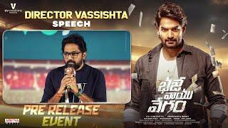 Director Vassishta Speech  Bhaje Vaayu Vegam Pre Release Event  Kartikeya  Ishwarya Menon