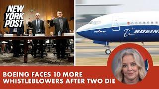 Boeing faces 10 more whistleblowers after two die ‘People’s lives are at stake’