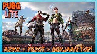 az1KK + FEZOT + BEKJAAN TOP1  PUBG LITE  OZBEKCHA LETSPLAY