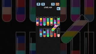 Water Color Sort Level 621 Walkthrough Solution iOSAndroid