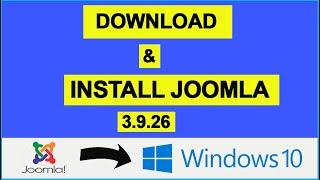How to Install Joomla 4.1.4 on Windows 10 in 2023  Step By Step in Detail  Updated 