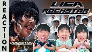 REACTION LISA - ROCKSTAR Official Music Video  IPOND TV