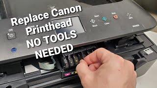 How to remove printhead Canon MG6620 MG5520 Printer